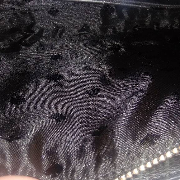 ♠NWT♠ Kate Spade Darcy Small Slim Black and White Floral Crossbody Bag - Picture 12 of 15